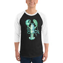 Lobster - 3/4 Men's sleeve raglan shirt
