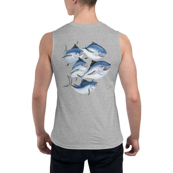 Blue Fin Tuna Men's Muscle Shirt